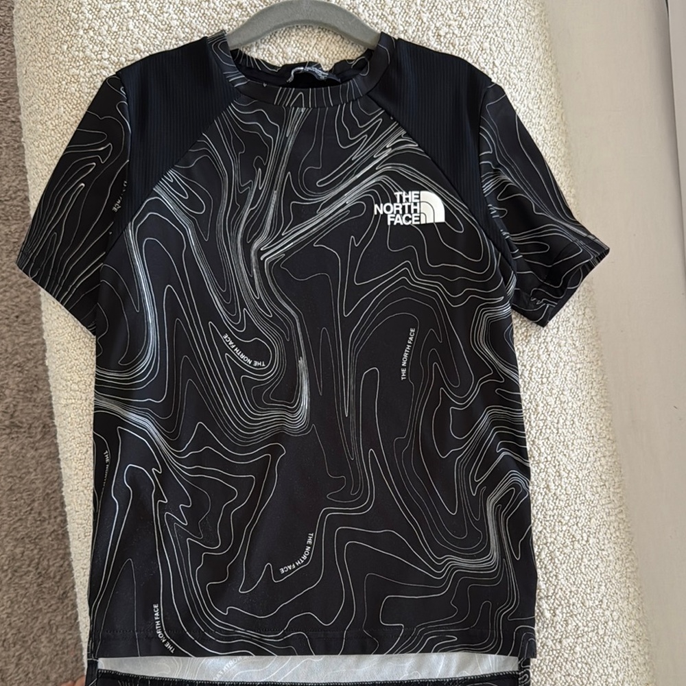 The North Face Black and White Graphic T-Shirt